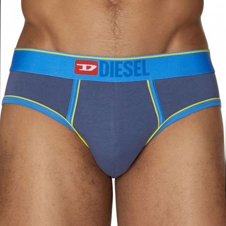 Diesel Slip Denim Division Coton Bleu Marine