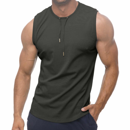 Marcuse Débardeur Hero Gris Anthracite Marcuse Débardeur Hero Gris Anthracite