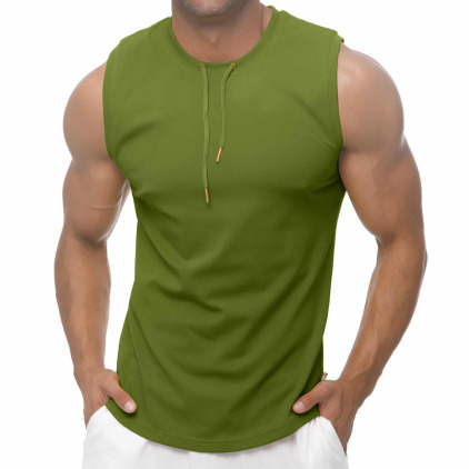 Marcuse Débardeur Hero Vert Kaki Marcuse Débardeur Hero Vert Kaki
