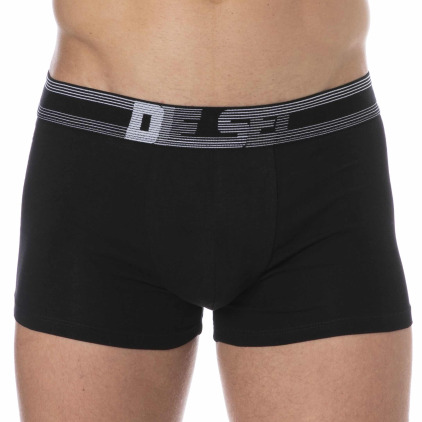 Diesel Boxer Damien Coton Noir - Argent