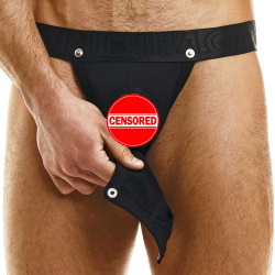 Jock Strap Glory Hole Noir Modus Vivendi