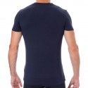 HOM T-Shirt Tencel Soft Bleu Marine
