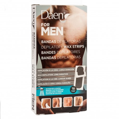 Daen Body Depilatory Wax - 16 Strips