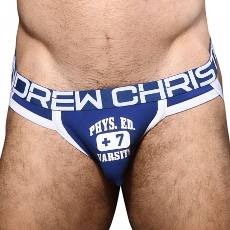 Andrew Christian Almost Naked Phys. Ed. Varsity Jock - Navy