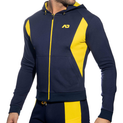 Addicted Veste Sport AD Coton Bleu Marine Addicted Veste Sport AD Coton Bleu Marine