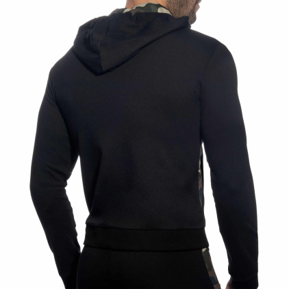 Veste Sport AD Coton Noire Addicted