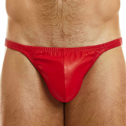 String Pleasure Simili-Cuir Rouge Modus Vivendi