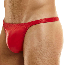 String Pleasure Simili-Cuir Rouge Modus Vivendi