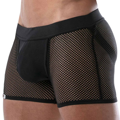 TOF Paris Boxer Jock Circuit Mesh Noir TOF Paris Boxer Jock Circuit Mesh Noir