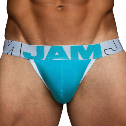 JAM Jock Strap Bambou Bleu Turquoise