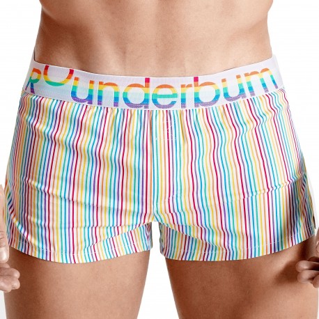 Rounderbum Rainbow Lift Boxer Shorts - Rainbow