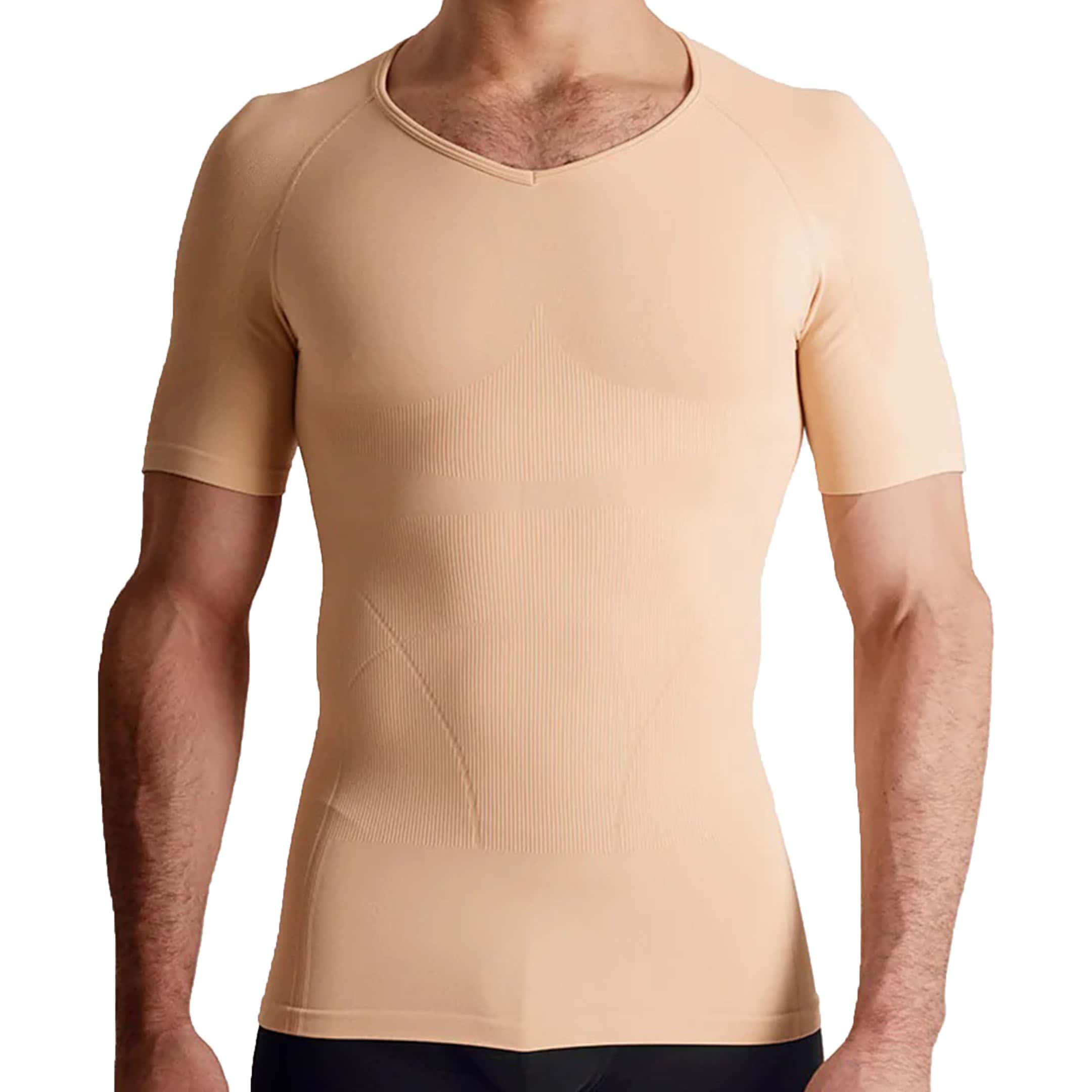 eksil hamburger overdrivelse Rounderbum Seamless Compression T-Shirt - Nude | INDERWEAR