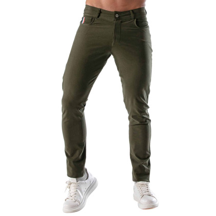 TOF Paris Pantalon Chino Patriot Kaki TOF Paris Pantalon Chino Patriot Kaki