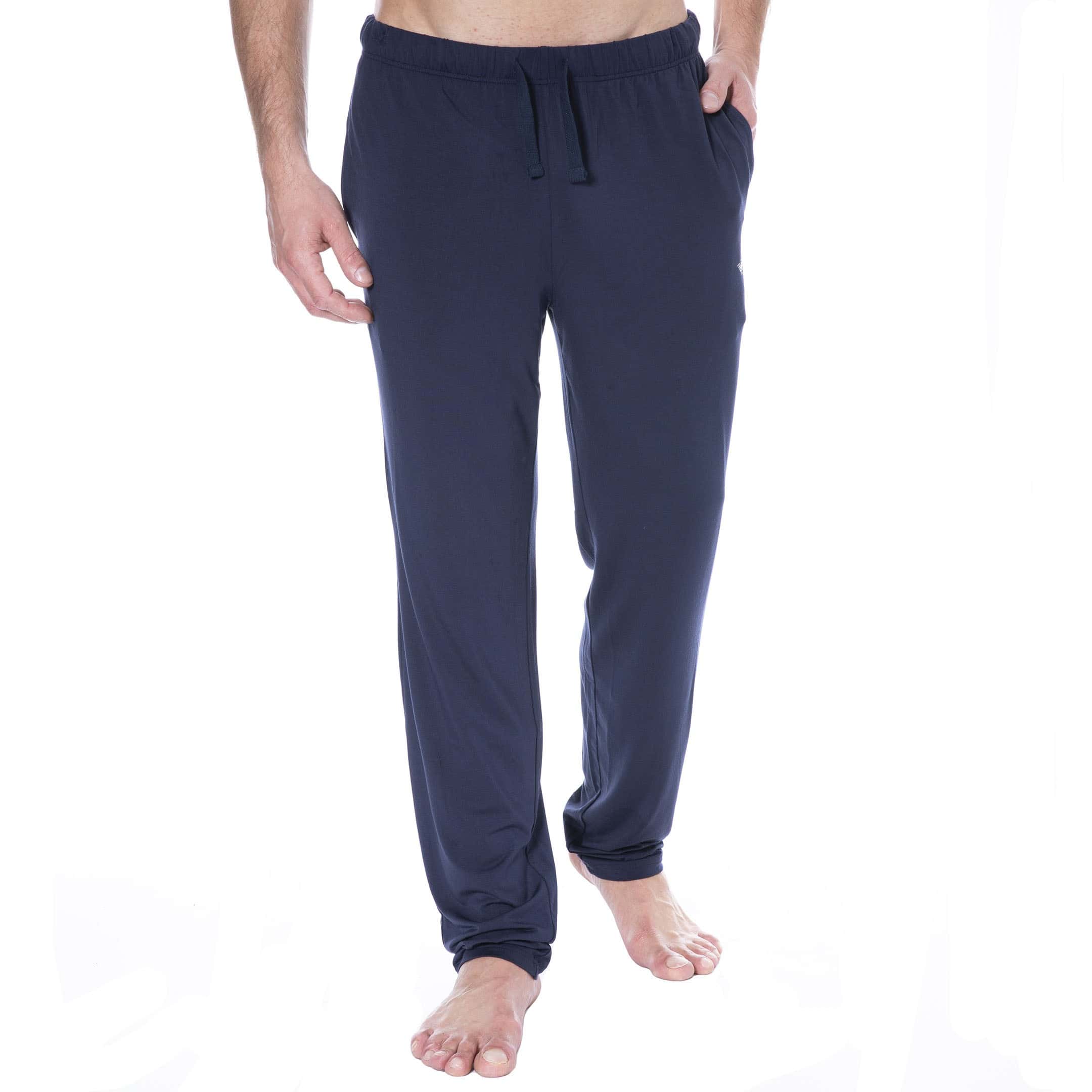 Emporio Armani Soft Modal Lounge Pants - Navy | INDERWEAR