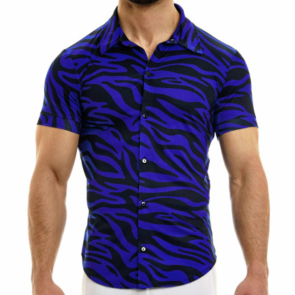 Modus Vivendi Chemisette Tigre Bleu