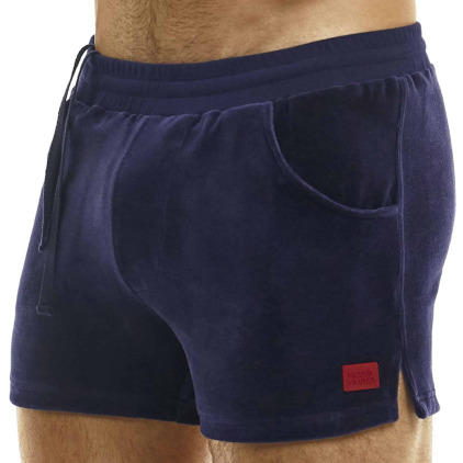 Modus Vivendi Short Velvet Bleu Marine Modus Vivendi Short Velvet Bleu Marine
