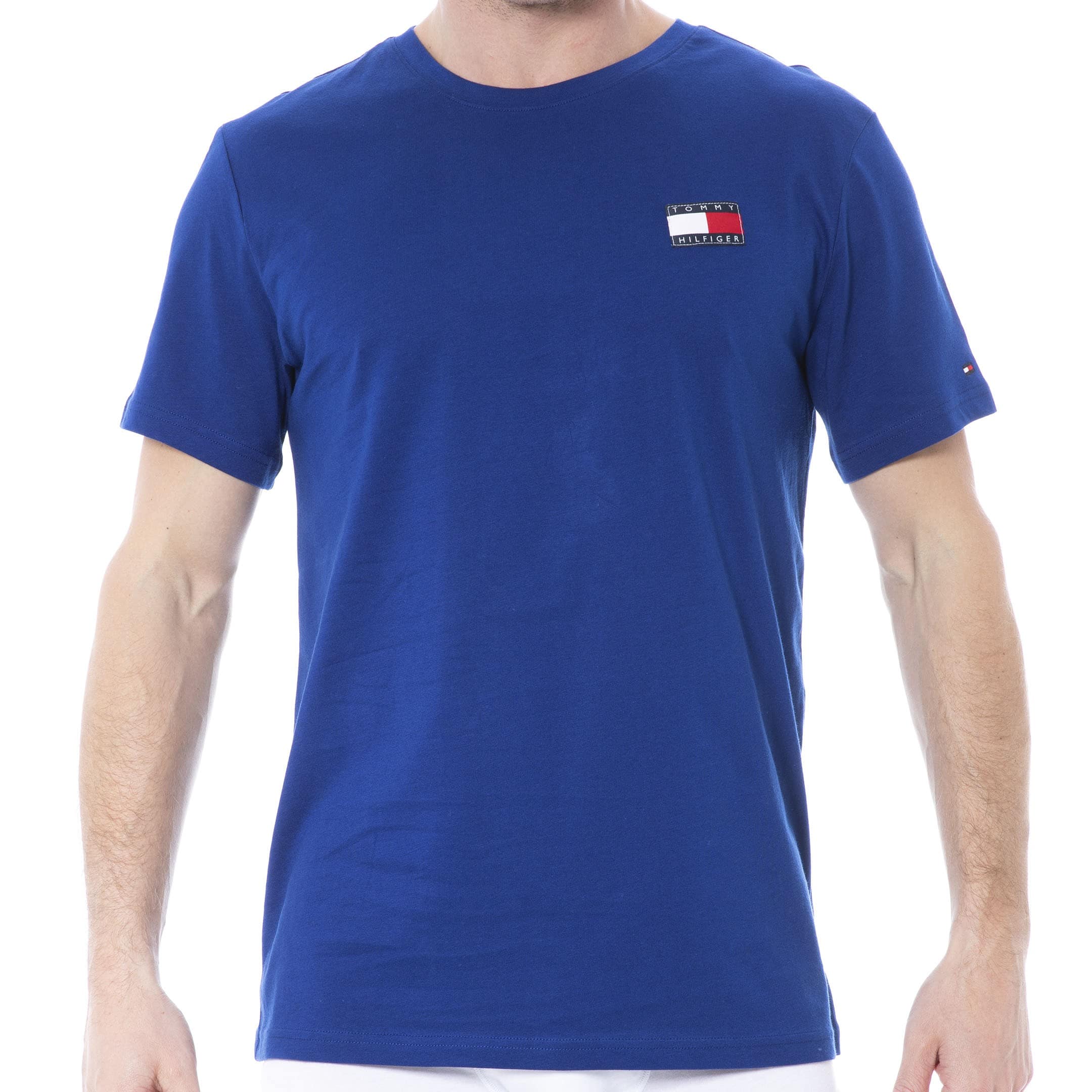 Tommy Hilfiger Tommy 85 Cotton T-Shirt - Blue | INDERWEAR