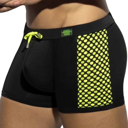 ES Collection Boxer de Bain Disco Pop Noir