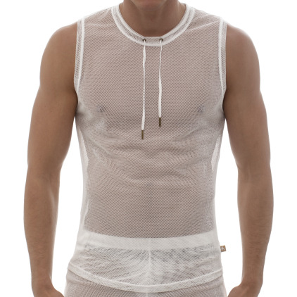 Marcuse Débardeur Hero Mesh Blanc Marcuse Débardeur Hero Mesh Blanc