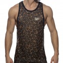 Addicted Débardeur Mesh Leopard