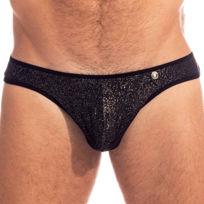 L'Homme invisible Slip Mini Fauves de Nuit Noir