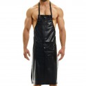 Modus Vivendi Tablier Leather Simili Cuir Noir
