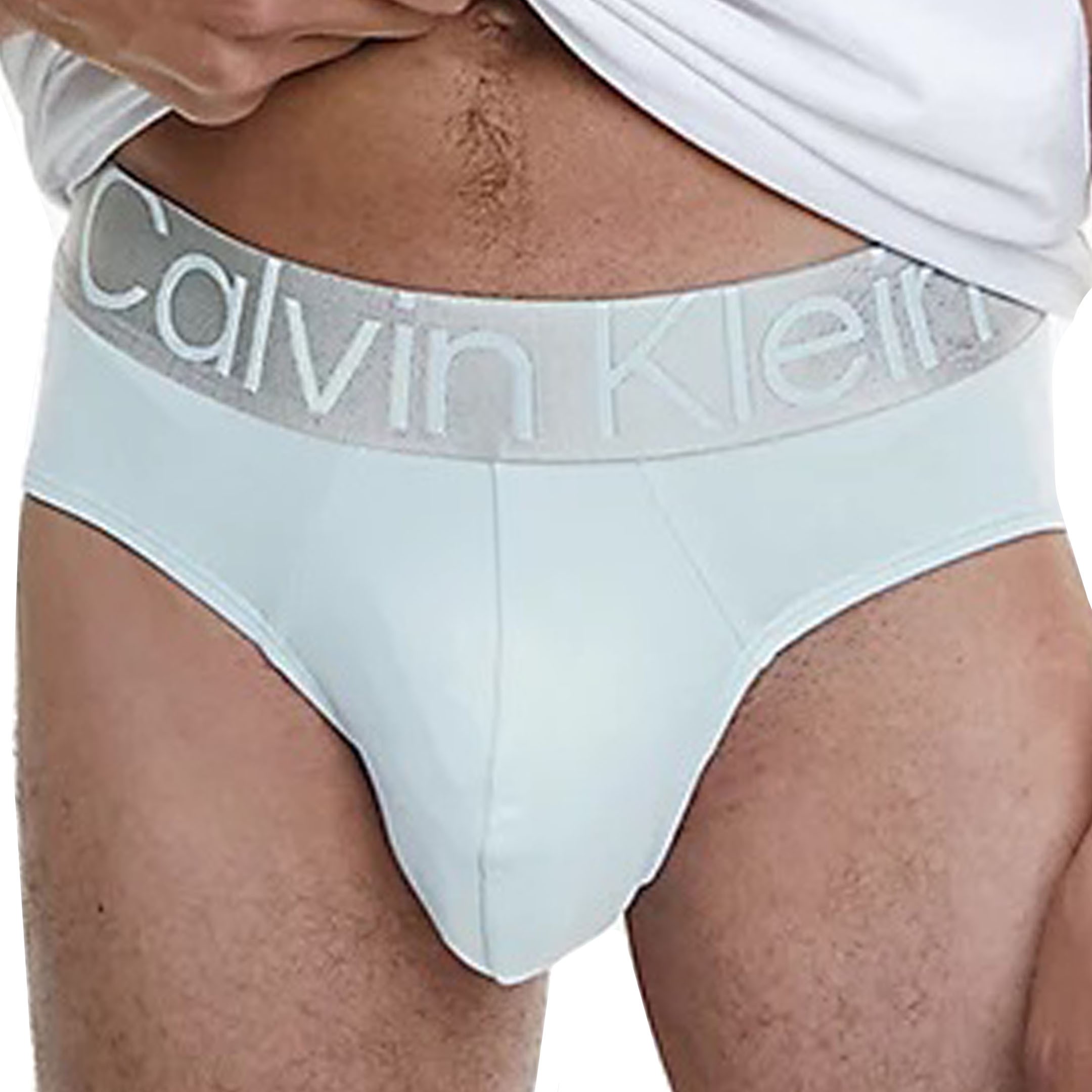 Calvin Klein Mens Steel Micro Hip Underwear Briefs