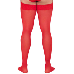 Bas en Résille Rouges CandyMan