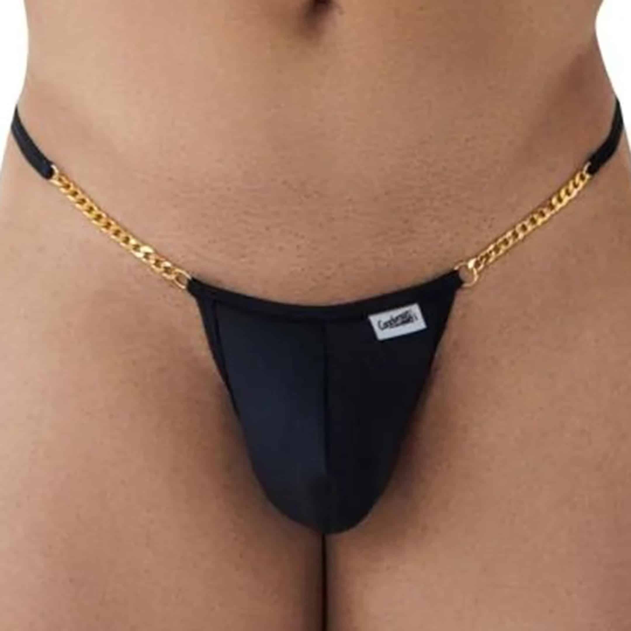 CandyMan Chain G-String - Black