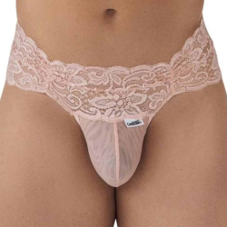 String Dentelle à Lacets Rose CandyMan