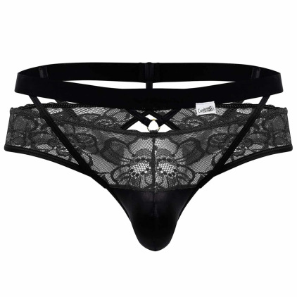 Jock Strap Dentelle Noir CandyMan
