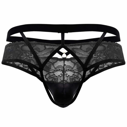 Jock Strap Dentelle Noir CandyMan