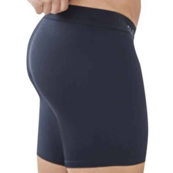 Boxer Long Classic Match Microfibre Noir Clever