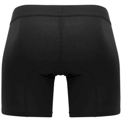 Boxer Long Caribbean Coton Noir Clever