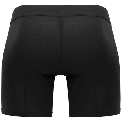 Boxer Long Caribbean Coton Noir Clever
