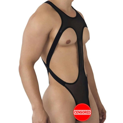 Body Mesh Noir CandyMan