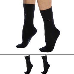 Lot de 2 Paires de Chaussettes Classiques Coton Tommy Hilfiger