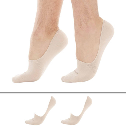 Calvin Klein Lot de 2 Paires de Chaussettes Invisibles Luca Chair