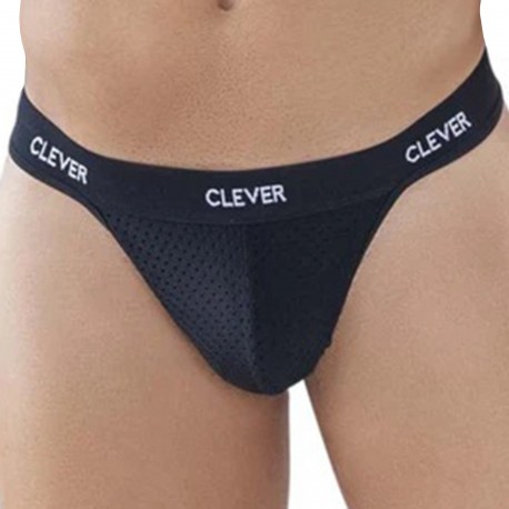 Clever Lust Thong - Black