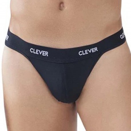 Clever Venture Thong - Black