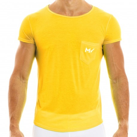 Modus Vivendi T-Shirt Peace Microfibre Jaune