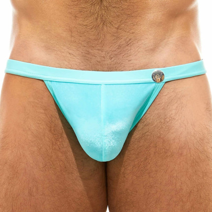 Modus Vivendi Slip de Bain Tanga Pur Velours Menthe Modus Vivendi Slip de Bain Tanga Pur Velours Menthe