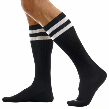 Chaussettes Hautes Football Noires Modus Vivendi