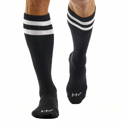 Chaussettes Hautes Football Noires Modus Vivendi