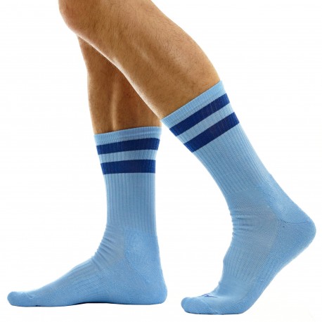 Modus Vivendi Short Soccer Socks - Light Blue