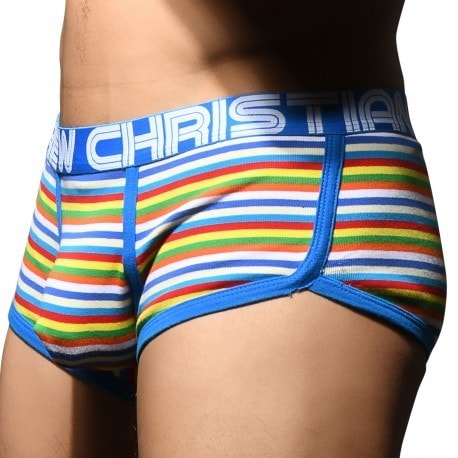 Andrew Christian Shorty Almost Naked Bright Stripe