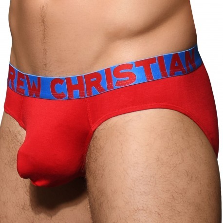 Andrew Christian Slip Almost Naked Bambou Rouge