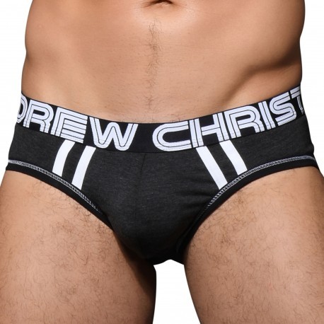 Andrew Christian Slip CoolFlex Modal Active Show-It Anthracite