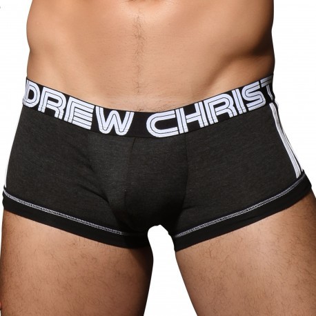 Andrew Christian Shorty CoolFlex Modal Active Show-It Anthracite