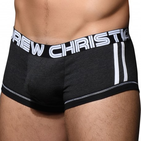 Andrew Christian Shorty CoolFlex Modal Active Show-It Anthracite